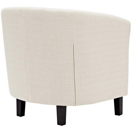 Prospect Upholstered Fabric Armchair in Beige