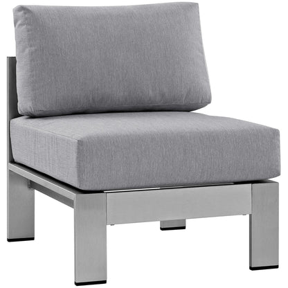 Shore 7 Piece Outdoor Patio Sectional Sofa Set by Furniture For America