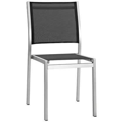Shore 9 Piece Outdoor Patio Aluminum Dining Set by Furniture For America