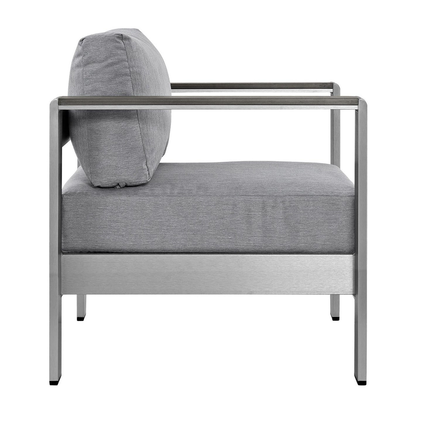 Shore 3 Piece Outdoor Patio Aluminum Set by Furniture For America