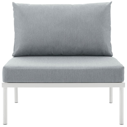 Harmony Armless Outdoor Patio Aluminum Chair by Furniture For America