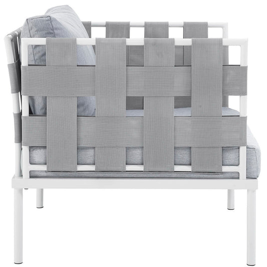 Harmony Outdoor Patio Aluminum Armchair by Furniture For America