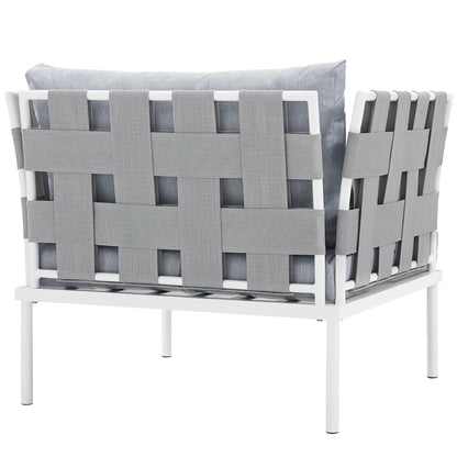 Harmony Outdoor Patio Aluminum Armchair by Furniture For America