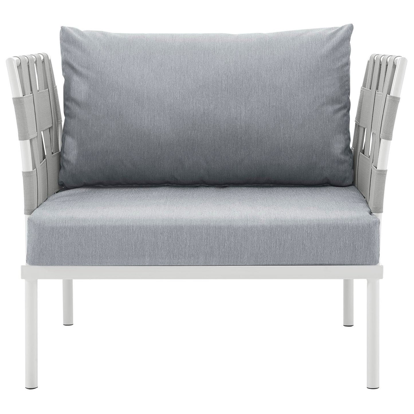 Harmony Outdoor Patio Aluminum Armchair by Furniture For America