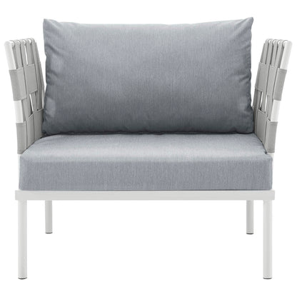 Harmony Outdoor Patio Aluminum Armchair by Furniture For America