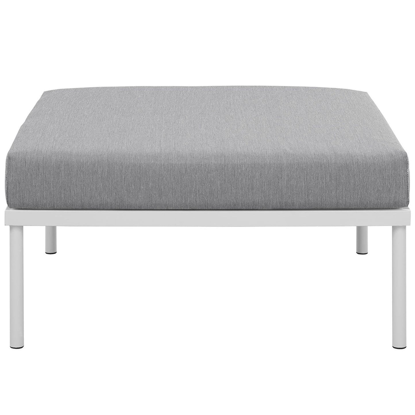 Harmony Outdoor Patio Aluminum Ottoman by Furniture For America