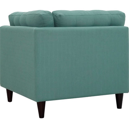 Empress Upholstered Fabric Corner Sofa by Furniture for America