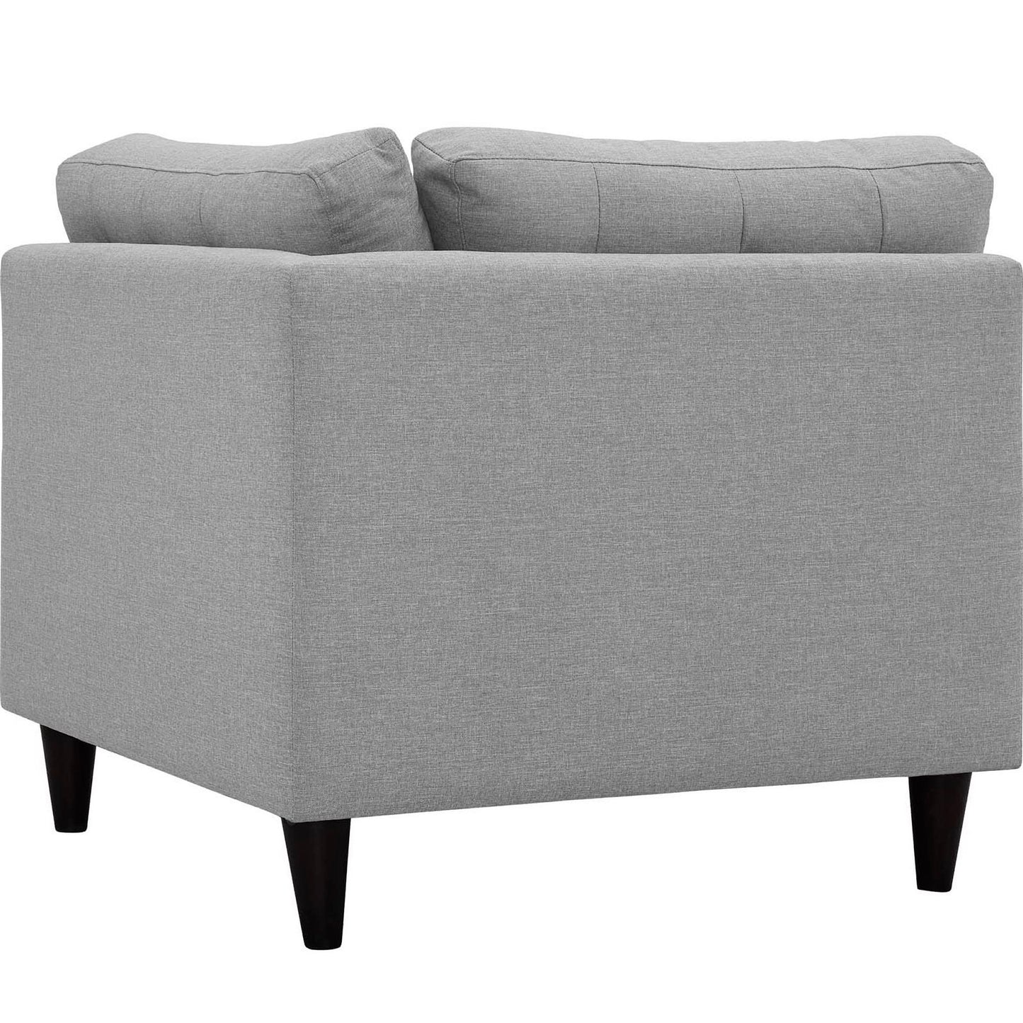 Empress Upholstered Fabric Corner Sofa by Furniture for America
