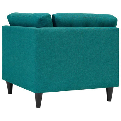 Empress Upholstered Fabric Corner Sofa by Furniture for America
