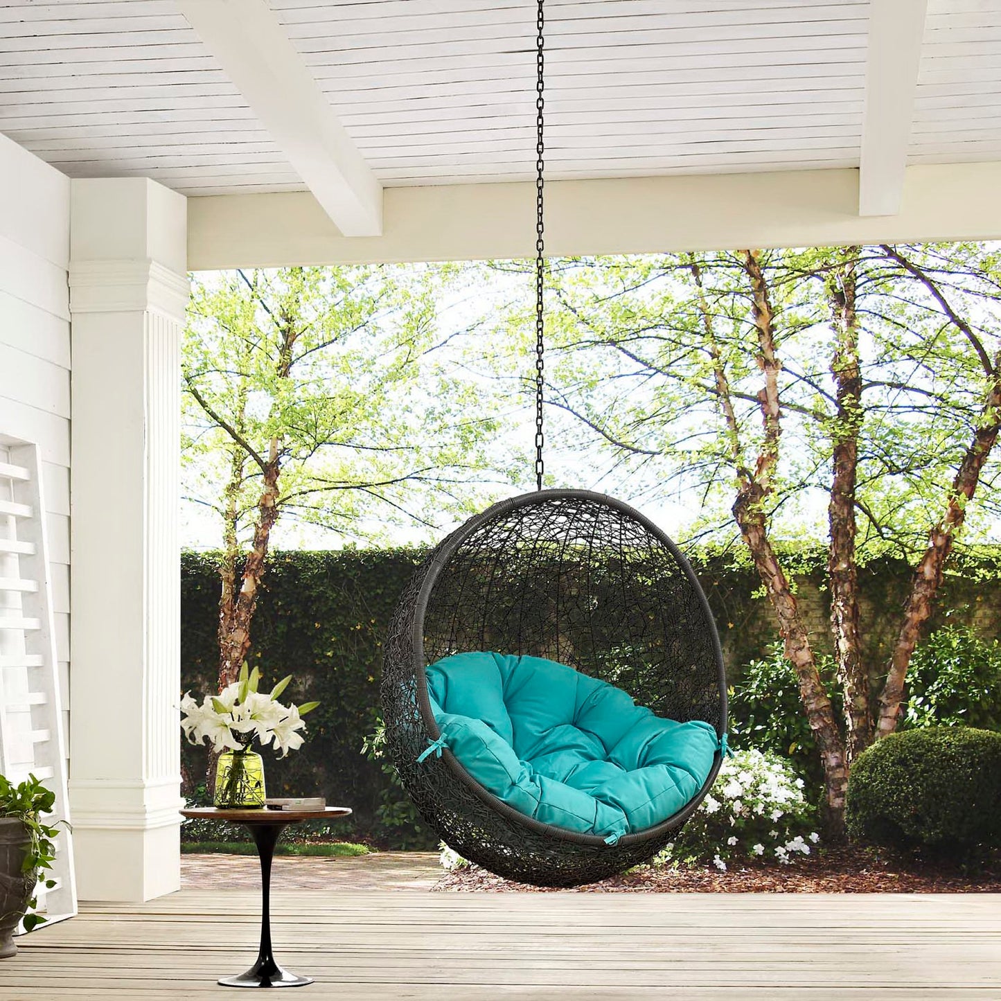 Hide Outdoor Patio Swing Chair Without Stand by Furniture for America