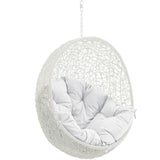 Cornice Outdoor Patio Swing Chair Without Stand in White