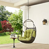 Auster Outdoor Patio Swing Chair Without Stand in Peridot