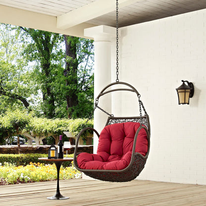 Arbor Outdoor Patio Swing Chair Without Stand by Furniture for America