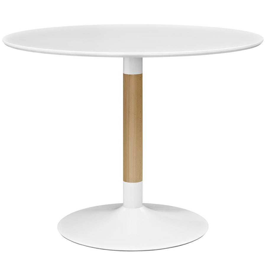 Leksand Round Dining Table in White