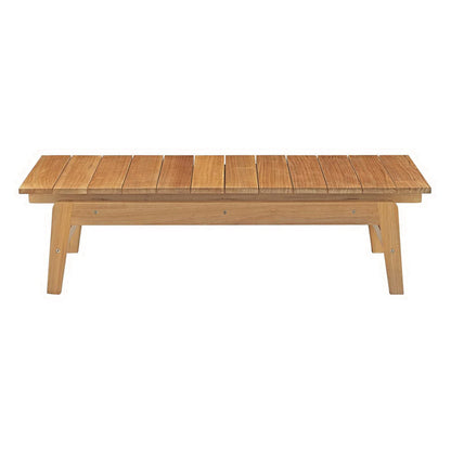 Bayport 4 Piece Outdoor Patio Teak Set by Furniture For America