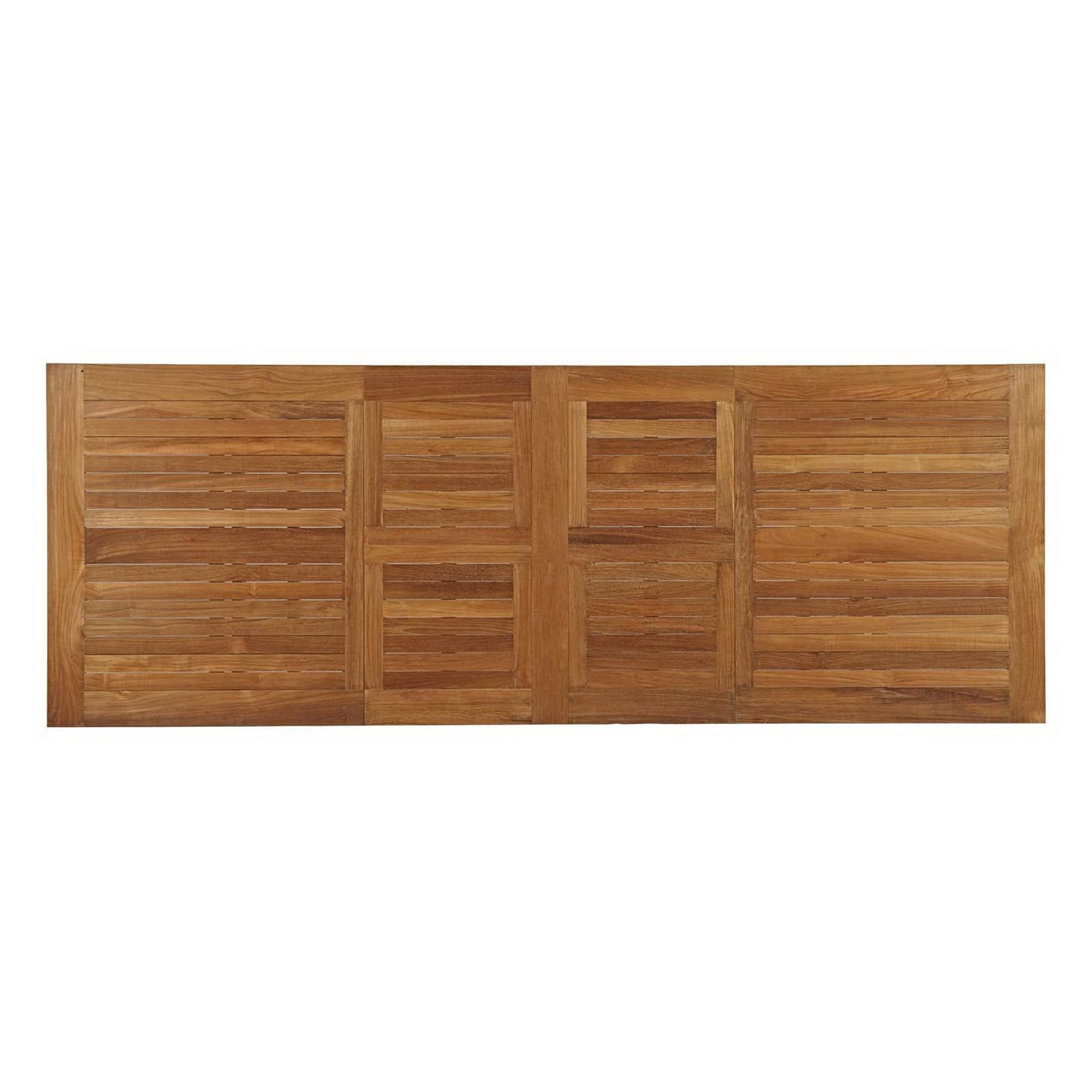 Marina Extendable Outdoor Patio Teak Dining Table by Furniture For America