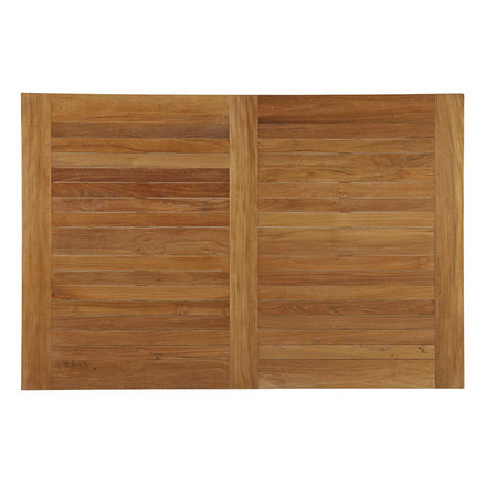 Marina 60" Outdoor Patio Teak Dining Table in Natural