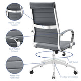 Vanilla Highback Office Chair in Gray
