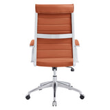 Vanilla Highback Office Chair in Terracotta