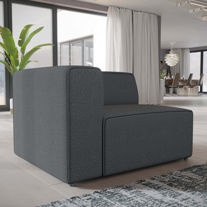Mingle Fabric Left-Facing Sofa by Furniture for America