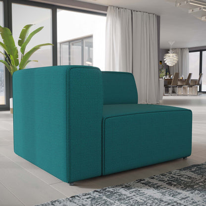 Mingle Fabric Left-Facing Sofa by Furniture for America