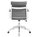 Vanilla Mid Back Office Chair in Gray