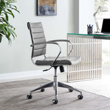 Vanilla Mid Back Office Chair in Gray