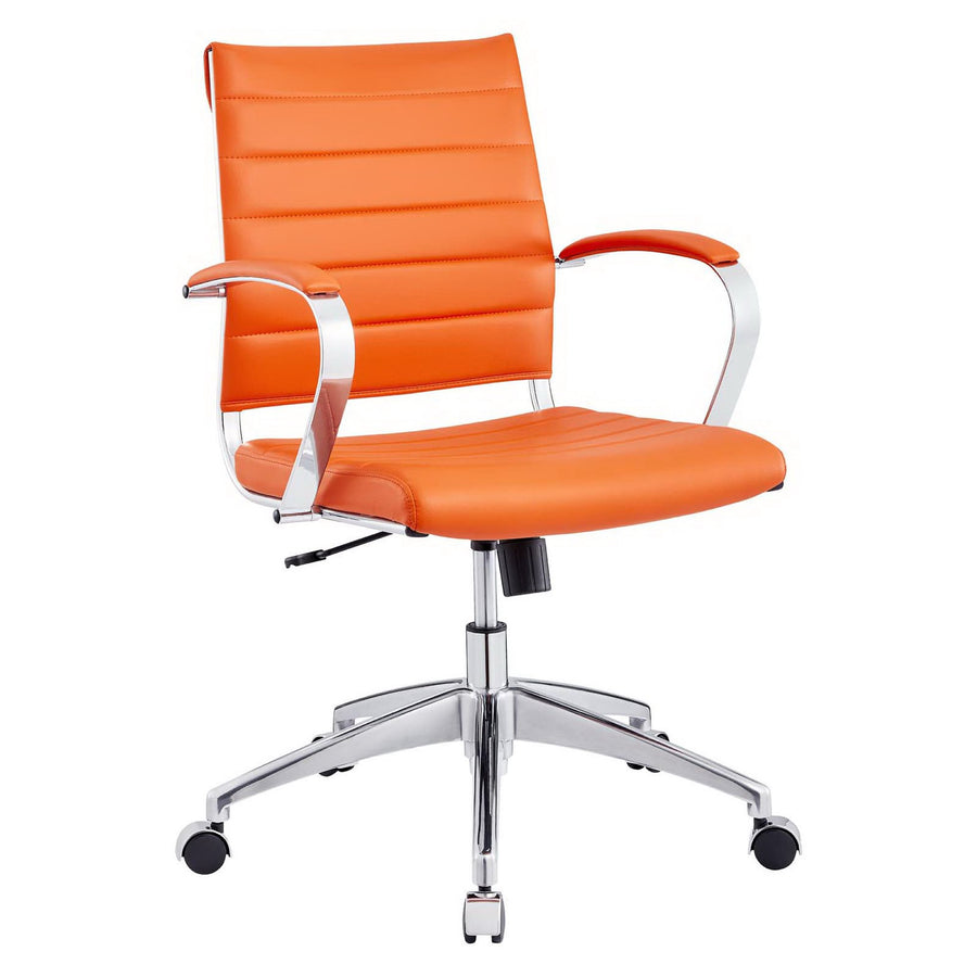Vanilla Mid Back Office Chair in Orange