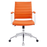 Vanilla Mid Back Office Chair in Orange