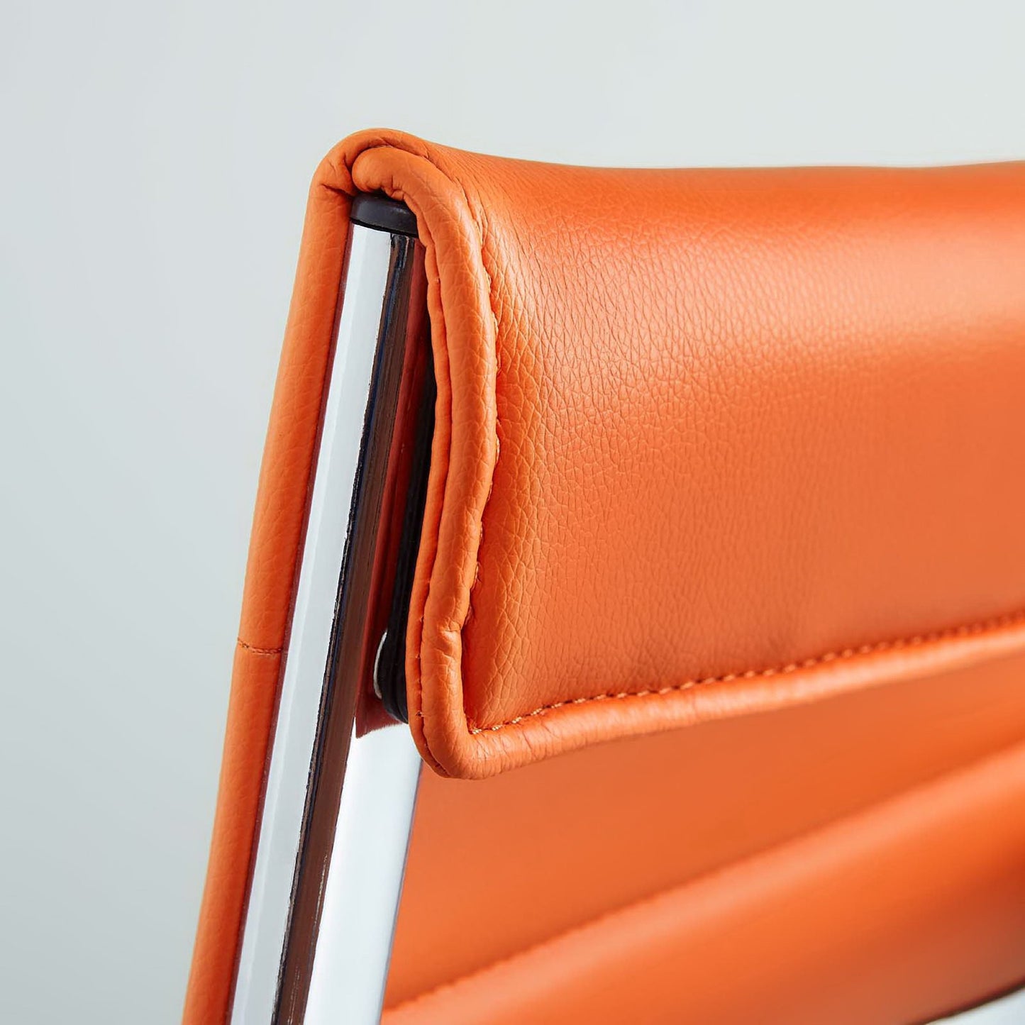 Vanilla Mid Back Office Chair in Orange