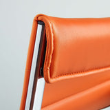 Vanilla Mid Back Office Chair in Orange