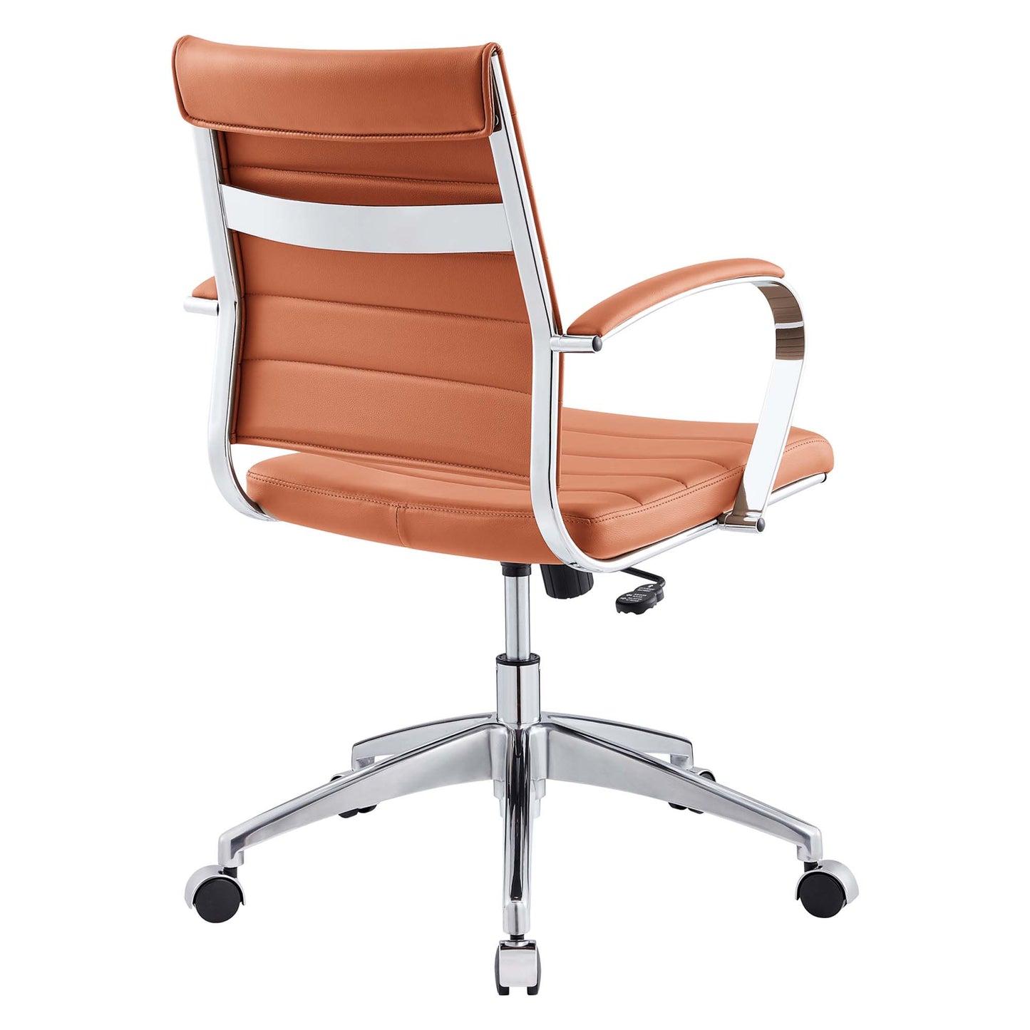 Vanilla Mid Back Office Chair in Terracotta