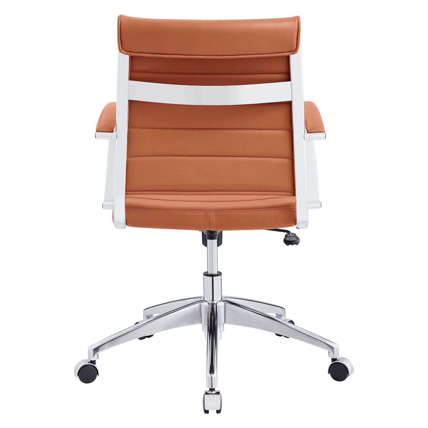 Vanilla Mid Back Office Chair in Terracotta