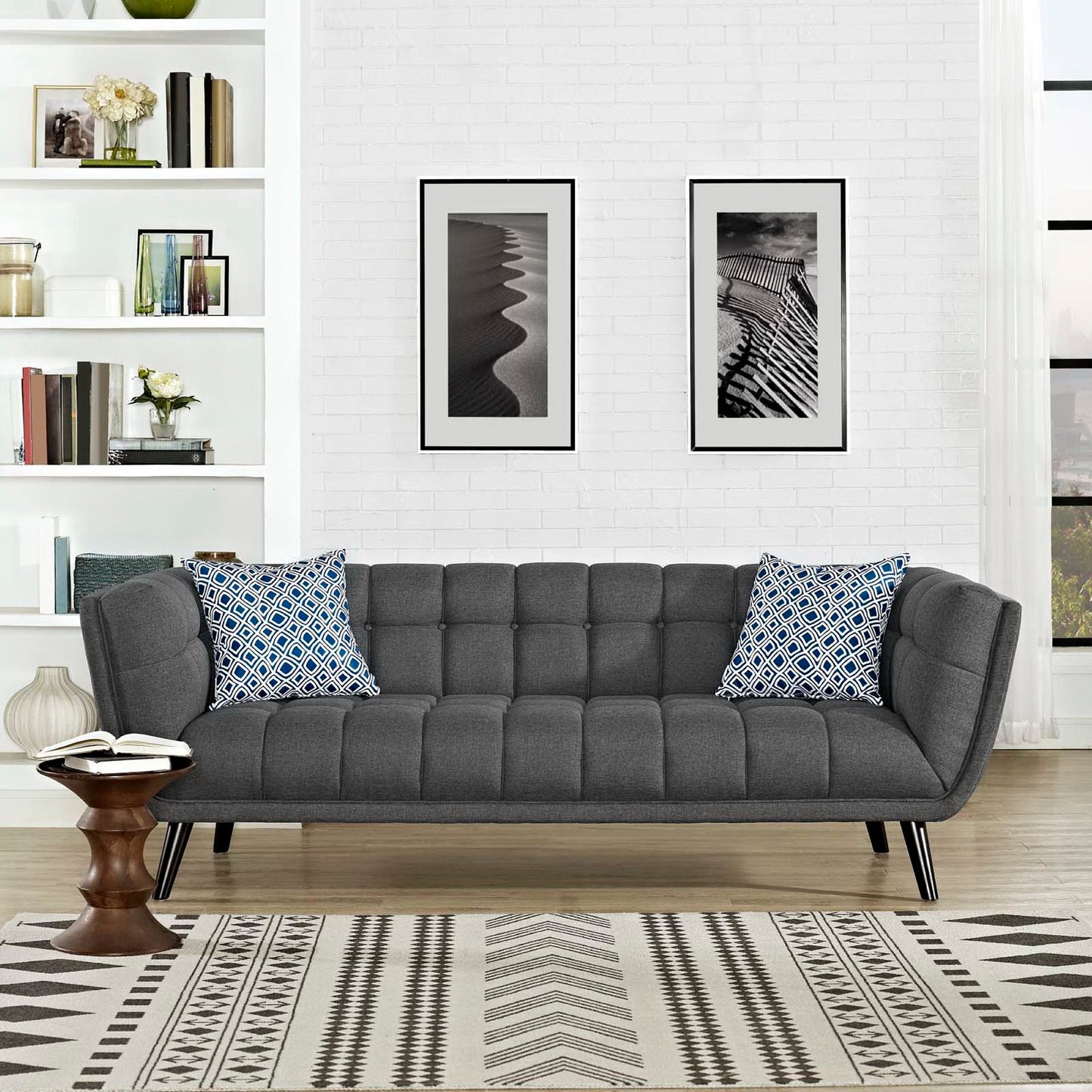 Bestow Upholstered Fabric Sofa by Furniture for America