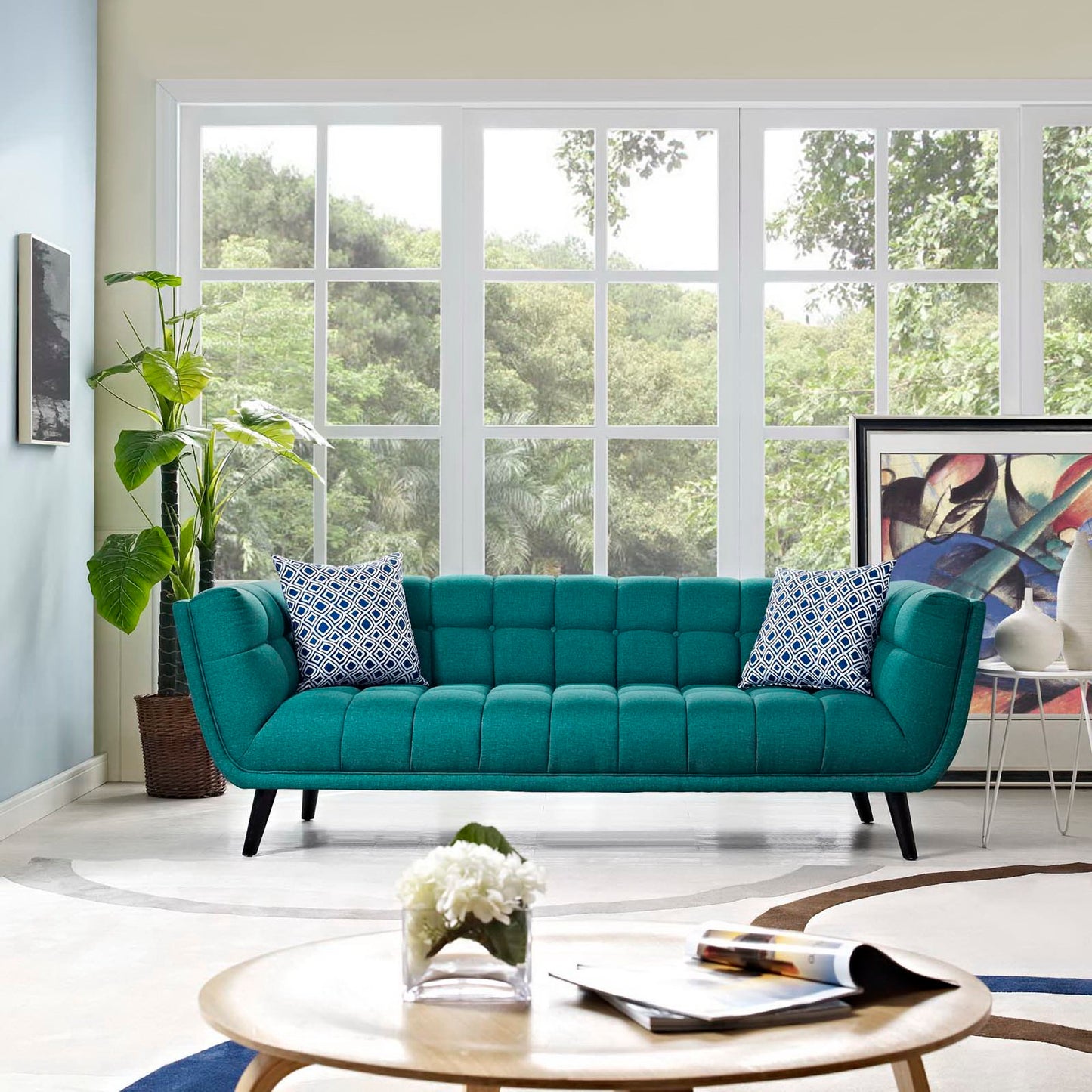Bestow Upholstered Fabric Sofa by Furniture for America