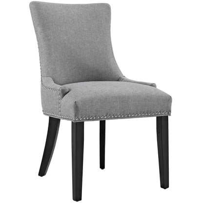 Marquis Fabric Dining Side Chair Set of 2 by Furniture For America