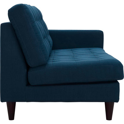 Empress 2 Piece Upholstered Fabric Left Facing Bumper Sectional by Furniture for America