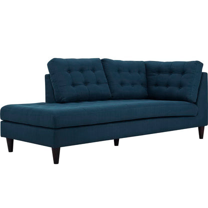 Empress 2 Piece Upholstered Fabric Left Facing Bumper Sectional by Furniture for America