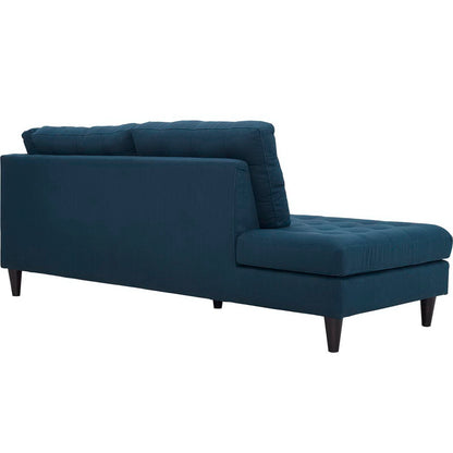 Empress 2 Piece Upholstered Fabric Left Facing Bumper Sectional by Furniture for America