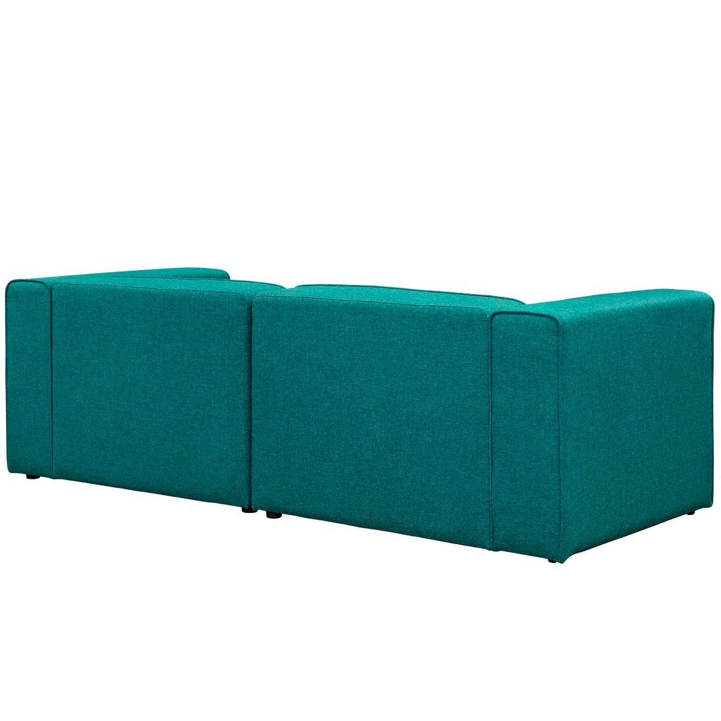 Mingle 2 Piece Upholstered Fabric Sectional Sofa Set by Furniture for America