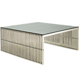 Fenn Coffee Table in Silver