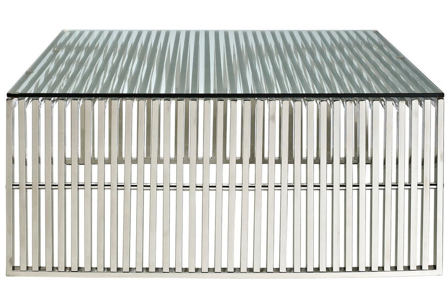 Fenn Coffee Table in Silver