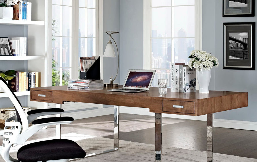Faaborg Office Desk in Walnut