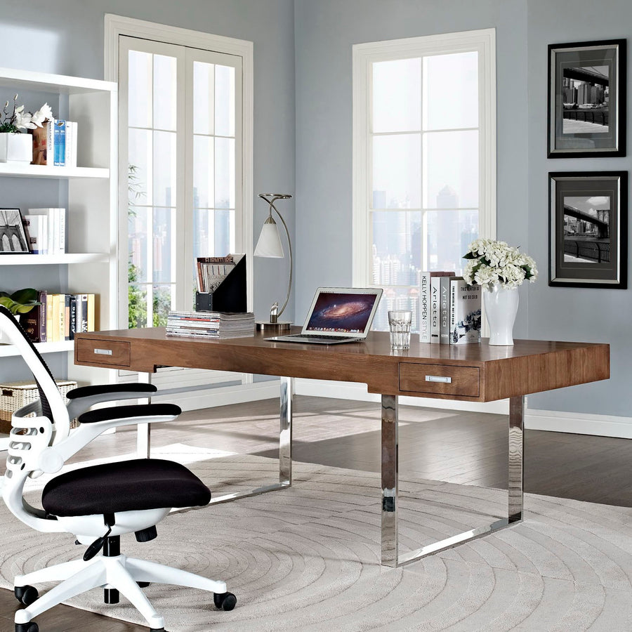 Faaborg Office Desk in Walnut