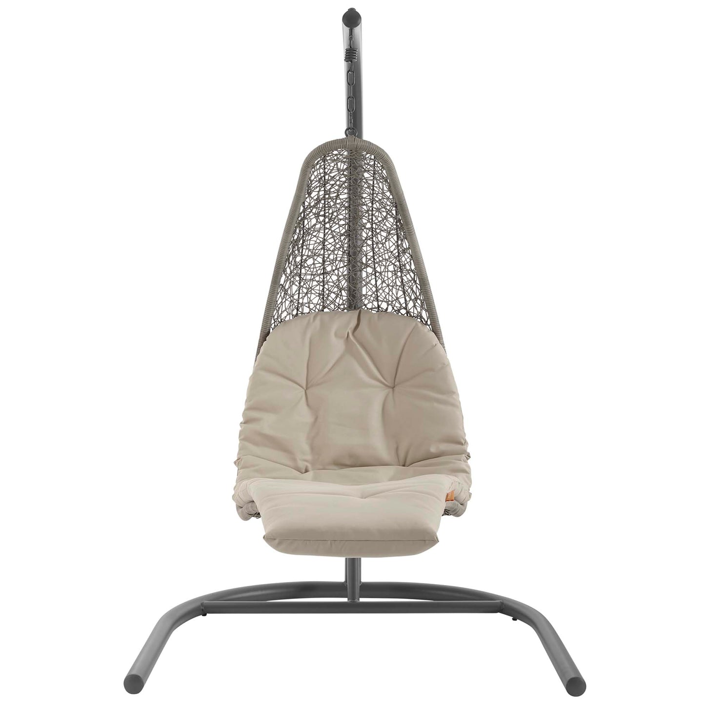 Landscape Hanging Chaise Lounge Outdoor Patio Swing Chair by Furniture For America