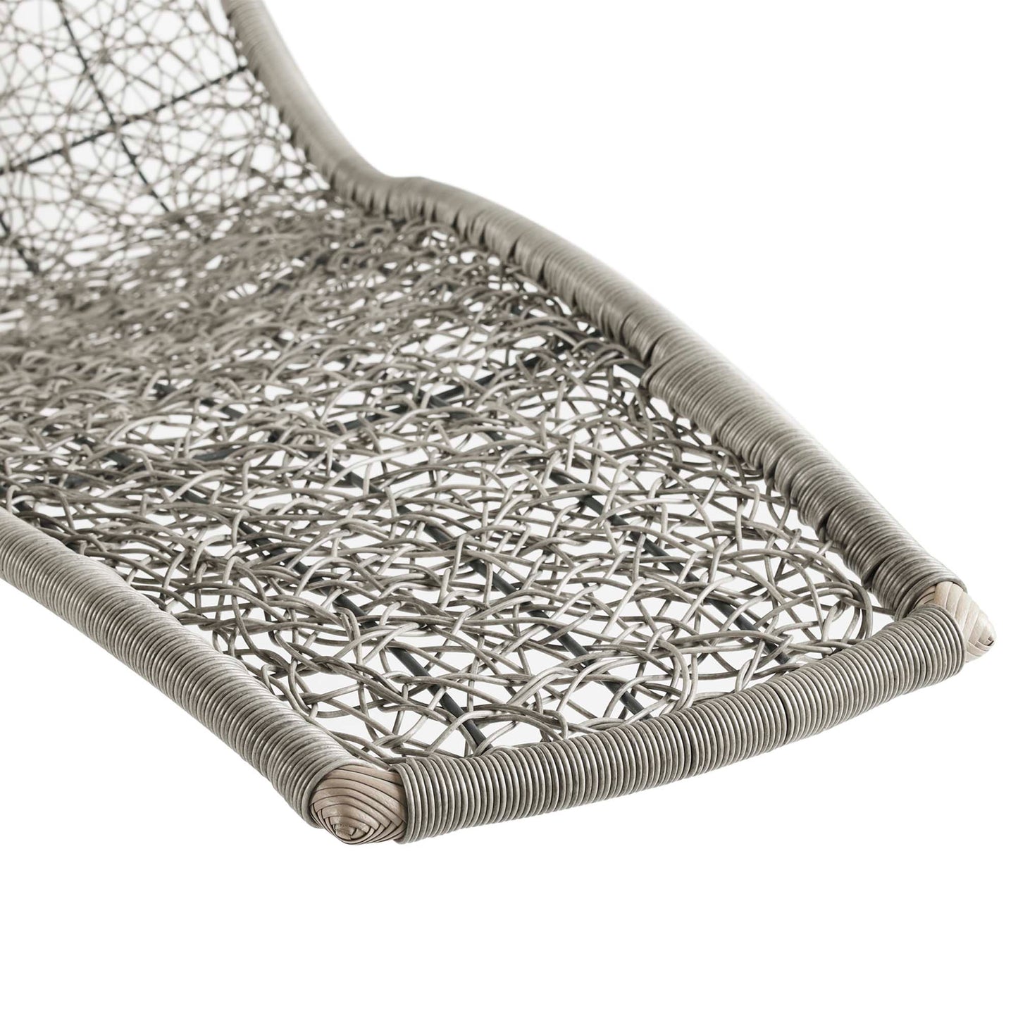 Landscape Hanging Chaise Lounge Outdoor Patio Swing Chair by Furniture For America