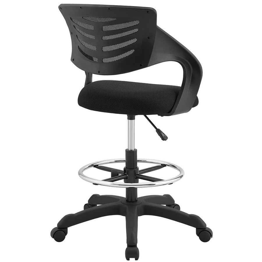 Christiansfeld Mesh Drafting Chair in Black