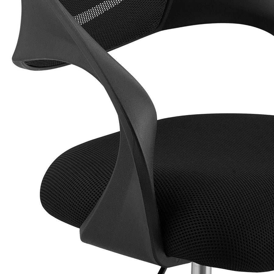 Christiansfeld Mesh Drafting Chair in Black