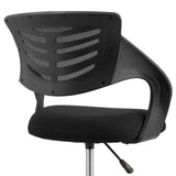Christiansfeld Mesh Drafting Chair in Black