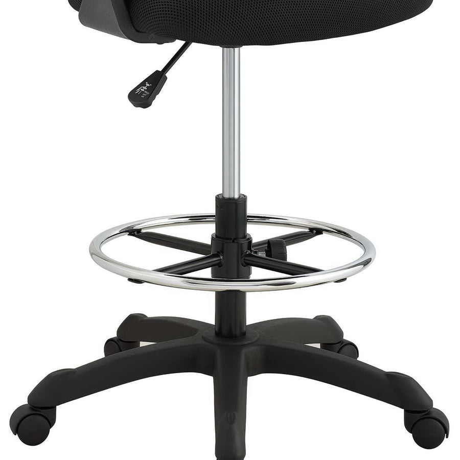 Christiansfeld Mesh Drafting Chair in Black